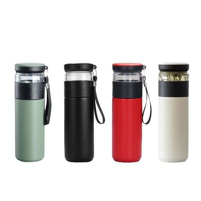 Edelstahl-Tee-Infuser-Tumbler mit 6-12 Stunden Wärmedämmung