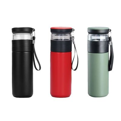Edelstahl-Tee-Infuser-Tumbler mit 6-12 Stunden Wärmedämmung