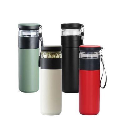 Edelstahl-Tee-Infuser-Tumbler mit 6-12 Stunden Wärmedämmung
