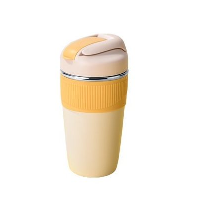 350 ml 480 ml süße Doppelwand-Reise-Tasse Kaffee Isolierter Tumbler Vakuum-Thermokopf mit Stroh