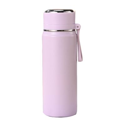 Zeitgenössisches Design Custom BPA-freie Vakuum Doppelwand Sport Wasserflasche mit Griff