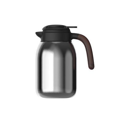 2000 ml Kapazität Edelstahl Griffe Isolationskrug Tee Kaffeekanne Warmwasserkessel Vakuumflaschen