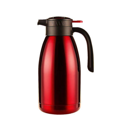 Vakuumflaschen Edelstahl Isolierung Kaffeekanne 2 Liter Krug für Hauswarmtee