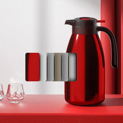 Vakuumflaschen Edelstahl Isolierung Kaffeekanne 2 Liter Krug für Hauswarmtee