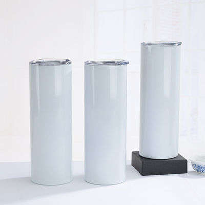 Auswahl Doppelwand Edelstahl Vakuum Isoliert 20oz 30oz Gerade Skinny Sublimation Tumbler mit Stroh
