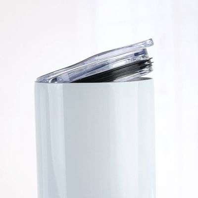 Auswahl Doppelwand Edelstahl Vakuum Isoliert 20oz 30oz Gerade Skinny Sublimation Tumbler mit Stroh