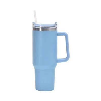 Edelstahl 20oz isolierte Tumbler Reisekoffeetasse mit Stroh und benutzerdefiniertes Logo