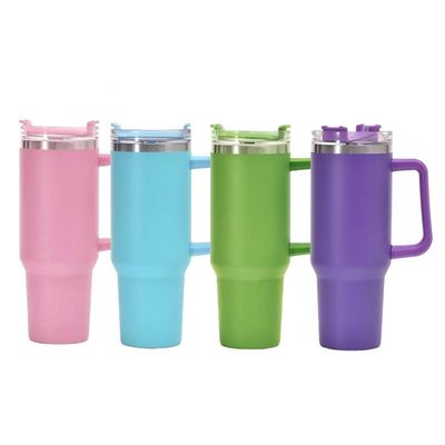 Edelstahl 20oz isolierte Tumbler Reisekoffeetasse mit Stroh und benutzerdefiniertes Logo
