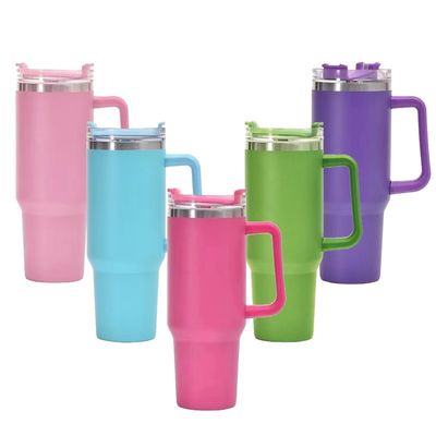 Edelstahl 20oz isolierte Tumbler Reisekoffeetasse mit Stroh und benutzerdefiniertes Logo