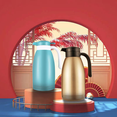 Vakuum Elektrokessel Edelstahl Kaffeekanne 2.0L Doppelschicht