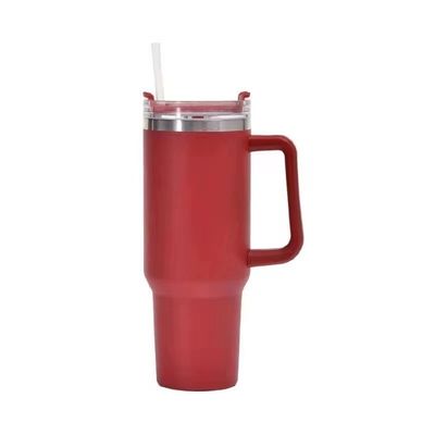 40oz Doppelwand aus Edelstahl Vakuum isolierter Reisetumbler mit Handgriff