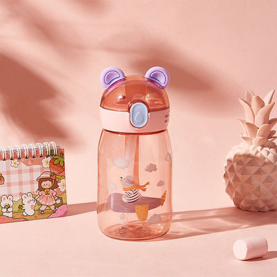 Reisen Aktivität im Freien Kinder Plastikbecher Schönes Kreatives 500 ml 650 ml Wasserflasche