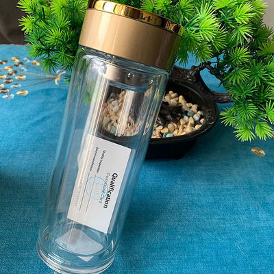 BPA-freie Glasflasche für Männer mit benutzerdefiniertem Logo