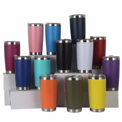 Anpassbarer 20oz Edelstahl-Tumbler Isolierter Tumbler mit Deckel für Reisen