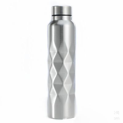500g Metall-Wasserbecher mit großer Kapazität, einwandige, tragbare, undicht wandelnde Thermosflasche