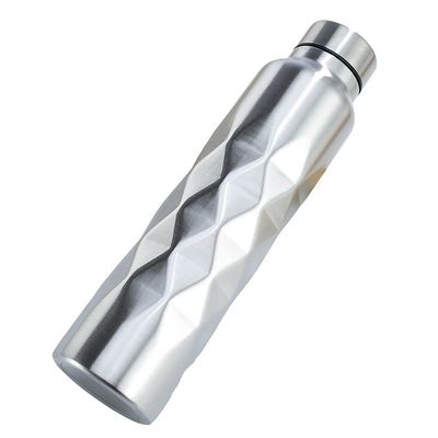 500g Metall-Wasserbecher mit großer Kapazität, einwandige, tragbare, undicht wandelnde Thermosflasche