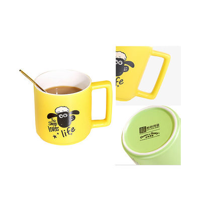 Customized Logo Akzeptable Sublimation Blank Latte Moderner Kaffee Luxus Porzellan Tassen für Freund