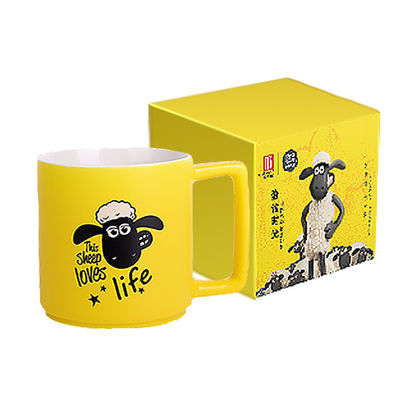 Customized Logo Akzeptable Sublimation Blank Latte Moderner Kaffee Luxus Porzellan Tassen für Freund