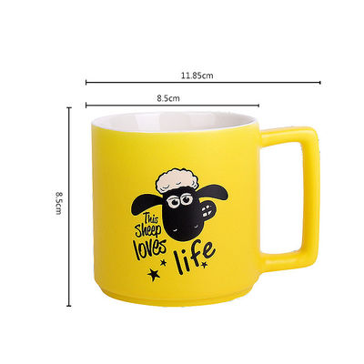 Customized Logo Akzeptable Sublimation Blank Latte Moderner Kaffee Luxus Porzellan Tassen für Freund
