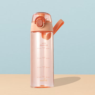 600 ml Tritan-Wasserflasche für Strandpulver Sport tragbar hochtemperaturbeständig