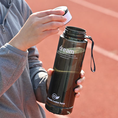 1L umweltfreundliche PET-Flasche mit Kapazitätsmarkierung für Fitnesssport