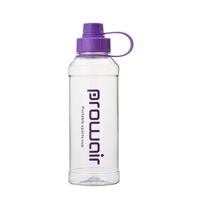 1000ml Plastikwasserbecher mit Deckel, tragbare, umweltfreundliche kleine Mundflasche