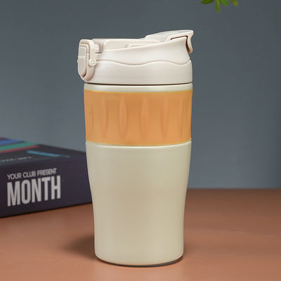500 ml Edelstahl Doppelwand Tragbare Tumbler mit Strohdeckel für kundenspezifische Farbe Outdoor