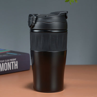 500 ml Edelstahl Doppelwand Tragbare Tumbler mit Strohdeckel für kundenspezifische Farbe Outdoor