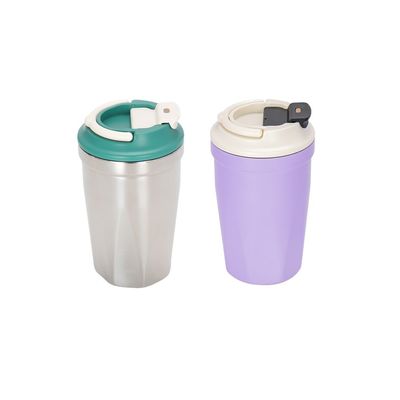 Zusammengestellte Farbe 420ml Doppelwand-Thermokupe für Outdoor-Reisen und Kaffeetrinker