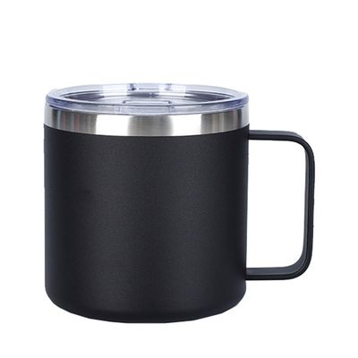 Edelstahl Isolierte Vakuum Custom Logo Thermal Mug 14oz für minimalistische Kaffeeliebhaber unterwegs