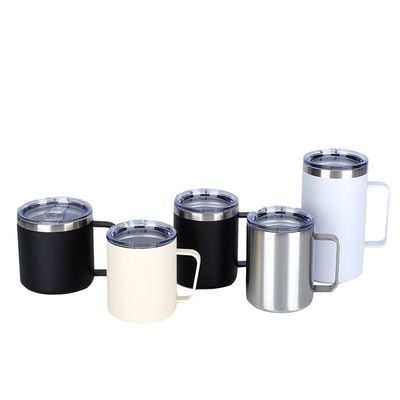 Edelstahl Isolierte Vakuum Custom Logo Thermal Mug 14oz für minimalistische Kaffeeliebhaber unterwegs