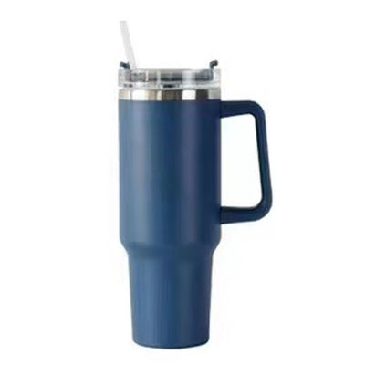 304 Edelstahl Becher Vakuum isoliert 40 Oz Tumbler mit Griff und Stroh mit 1