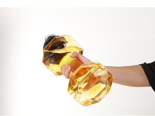 Direktes Los 2.2L Großkapazität Dumbbell-Form Portable Kettle für Outdoor Fitness Sport