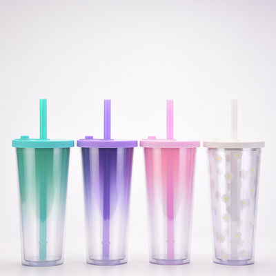 Kunststoff-Tumbler-Wiederverwendbare Boba-Tasse perfekt für das Haus Restaurant Bar Hotel und Hochzeitsbedürfnisse
