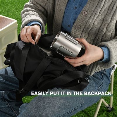 Einfaches Design Edelstahl-Wasserbecher für Camping angepasste Farbe und mehrere Kapazitäten