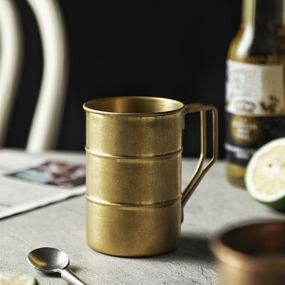 Custom Vintage 380ml Kaffeetasse für Reisen Camping und genießen Sie Ihre Lieblingsgetränke