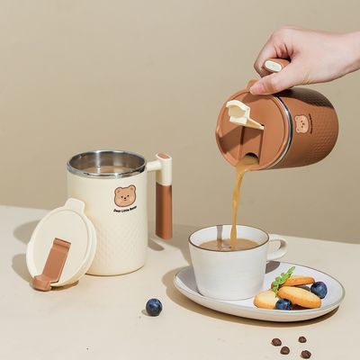 450 ml 304 Edelstahl Kaffeebecher Isolierte Tasse Kaffeeflasche mit Griff für Zuhause