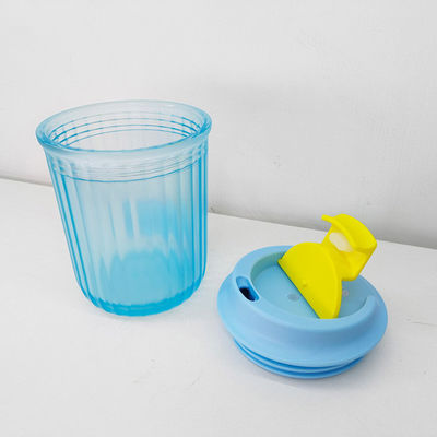 Custom Tritan Material Straight Drink Cup Cute Geschenk Sportflasche für Geschäftsgeschenke