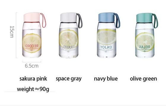 380 ml tragbare Sportbecher Plastik-Wasserflasche mit Wärmedämmung