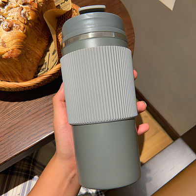 Portable Leakproof 450ml Kaffeetumbler Custom Logo Vakuum aus Edelstahl
