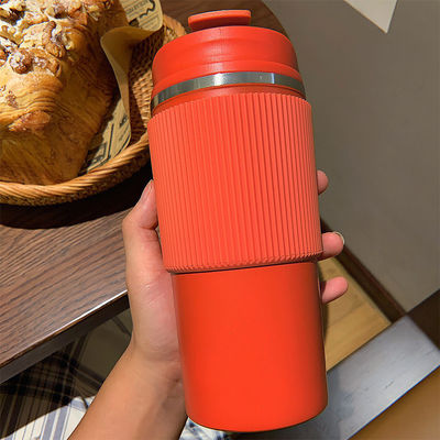 Portable Leakproof 450ml Kaffeetumbler Custom Logo Vakuum aus Edelstahl
