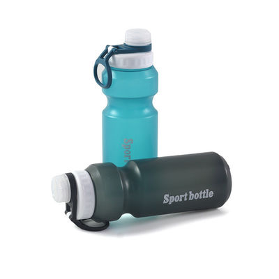 Leckdichte 500 ml klare Plastikflasche mit individuellem Logo und BPA-freiem Material