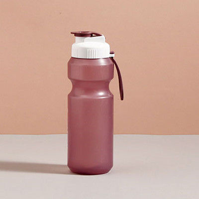 Leckdichte 500 ml klare Plastikflasche mit individuellem Logo und BPA-freiem Material