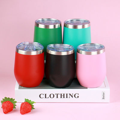12oz individuell isolierte Kaffeetassen Thermos mit Doppelwand-Edelstahlbeschichtung