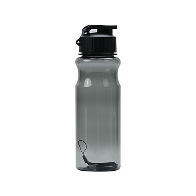 Einfache Frische Sommer Fitness Plastik-Wasserflaschen mit Deckel für große Sportbecher