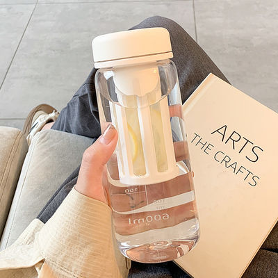 Kunststoffflasche mit Deckel für Büro- und Outdoor-Aktivitäten