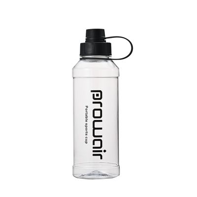 Direkt Trinken 1000 ml transparente BPA-freie Plastikflasche mit individuellem Logo