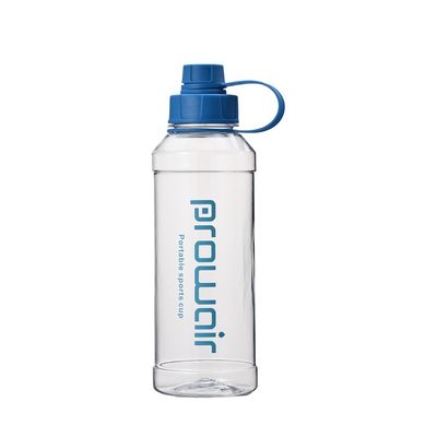 Direkt Trinken 1000 ml transparente BPA-freie Plastikflasche mit individuellem Logo