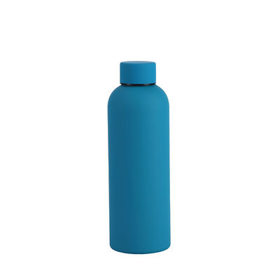 Minimalistisches Design 750 ml/1000 ml Doppelwand-Edelstahl-Sportflasche zum Campen