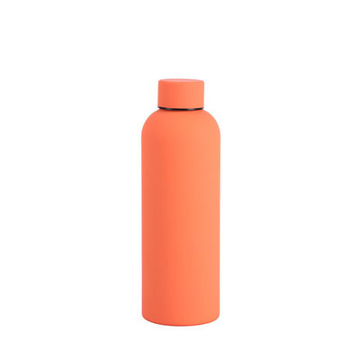 Minimalistisches Design 750 ml/1000 ml Doppelwand-Edelstahl-Sportflasche zum Campen